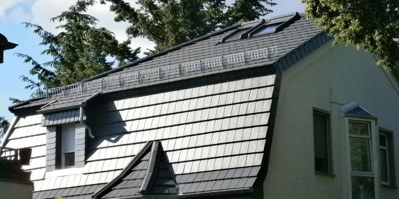 Eindeckungen mit Falzziegel, Biberschwanz, Naturschiefer